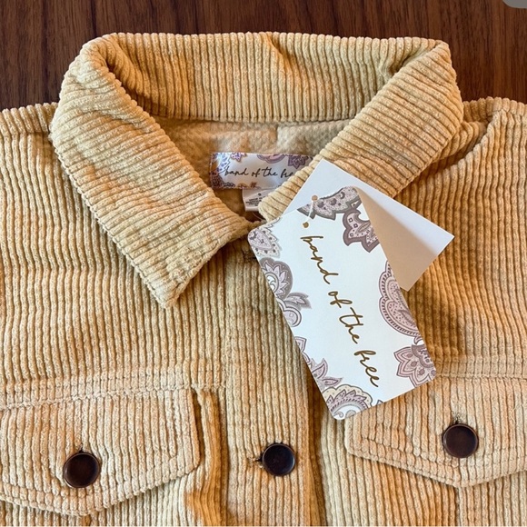 Band Of The Free yellow corduroy jacket, Sand
- size small - Picture 4 of 10